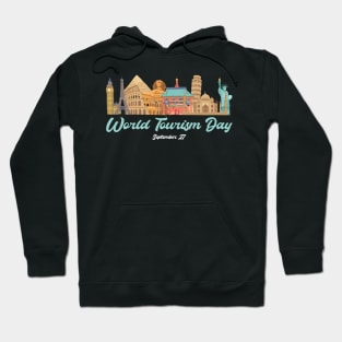 World Tourism Day On September 27 - A Day For Tourists Hoodie